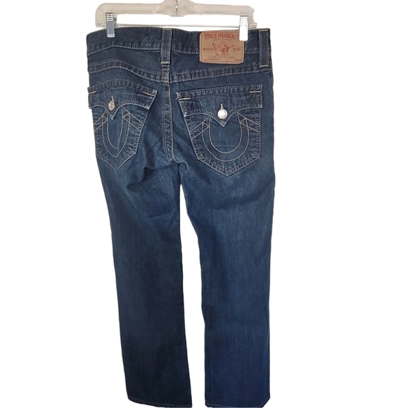 TRUE Religion Ricky RN# 112790 CA# 30427 Straight Leg Jeans Size 29 - Picture 4 of 13